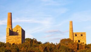 Image of tin mines in Redruth.